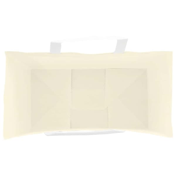 vidaXL kraftpapirposer 50 stk. med håndtag 21x11x28 cm gul