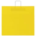 Miniatyrbild 5 av 11: vidaXL Kraftpapperspåsar 50 st med handtag gul 54x15x49 cm