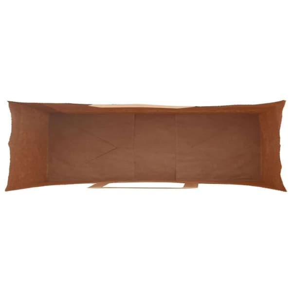 vidaXL Kraftpapperspåsar 250 st med handtag grön 54x15x49 cm