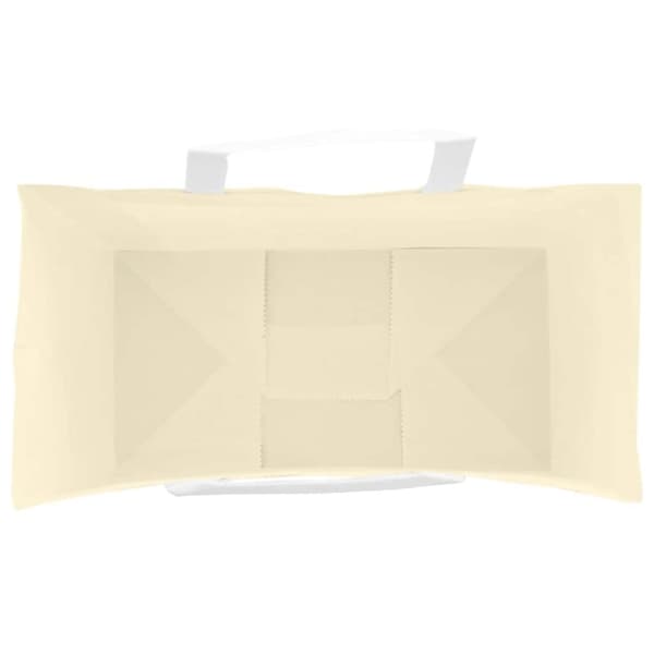 vidaXL kraftpapirposer 250 stk. med håndtag 32x17x25 cm gul