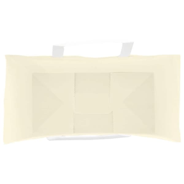 vidaXL kraftpapirposer 50 stk. med håndtag 21x11x31 cm gul
