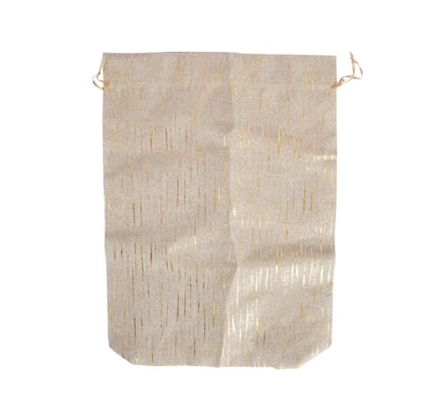 Taske af tekstil TEXY 30x40cm guld
