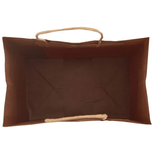 vidaXL kraftpapirposer 50 stk. med håndtag 26x17x25 cm grøn