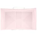 Miniatyrbild 8 av 11: vidaXL Kraftpapperspåsar 50 st med handtag rosa 26x17x25 cm