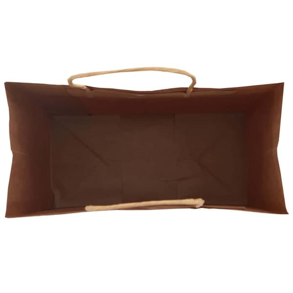 vidaXL Paperikassit 250 kpl kahvoilla musta 21x11x28 cm