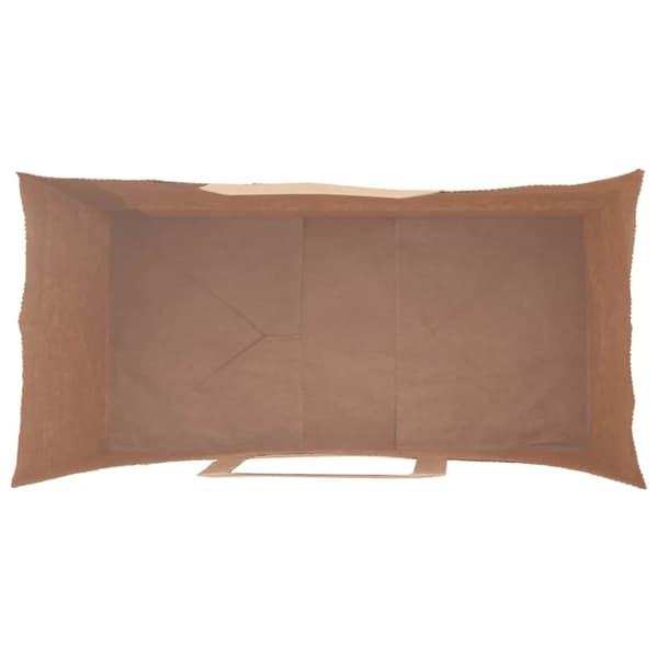 vidaXL Kraftpapperspåsar 50 st med handtag röd 18x8x22 cm