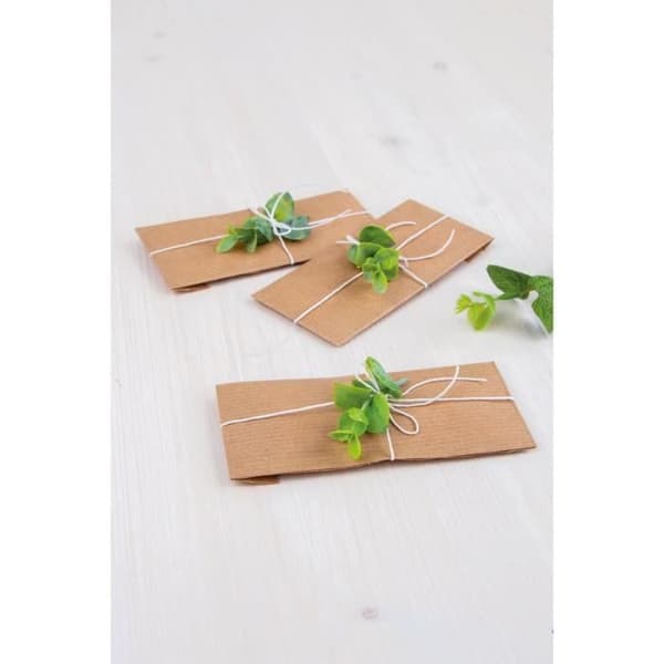 Papperspåsar och påsar - RAYHER - Déco - Kraft - 11,5 x 5,3 cm - Matförpackning