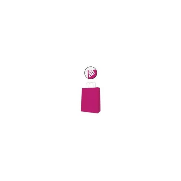agipa presentpåse, (L)250 x (D)110 x (H)310 mm, fuchsia kraft
