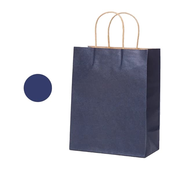 Presentpapper Förpackningspåse, Grossistpriser, Personifieringsalternativ, Marinblå, 32x11x27cm - 50 st