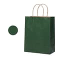 Miniatyrbild 1 av 2: Presentpapper Förpackningspåse, Grossistpriser, Personifieringsalternativ, Grön, 32x11x27cm - 50 st