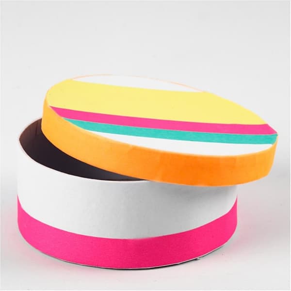 Pappaskar - Dia. 5,5 - 16 cm - Vit - 168 st