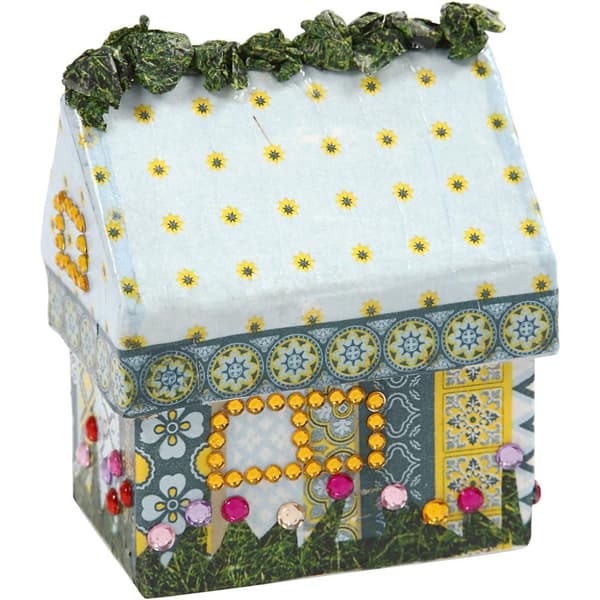 Hus Pappaskar - 6 x 8,5 cm - Kvist - 20 st