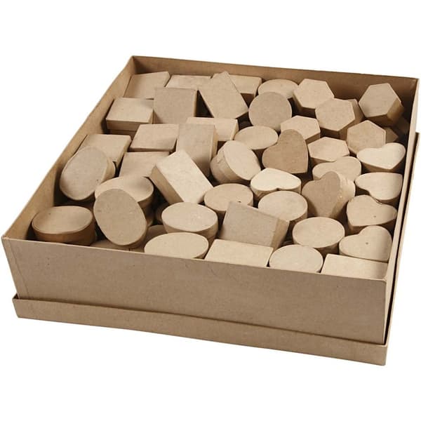 Pappaskar - Dia. 4 - 6 cm - H: 3 cm - 144 st