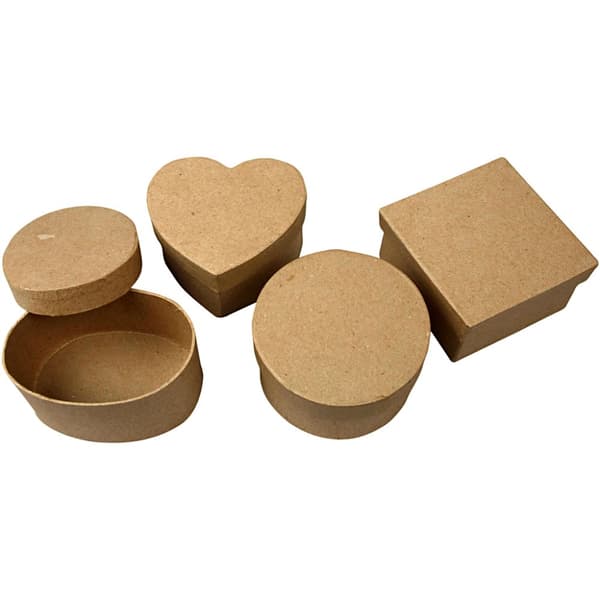 Pappaskar - Dia. 10 - 12 cm - Kvist - 28 st