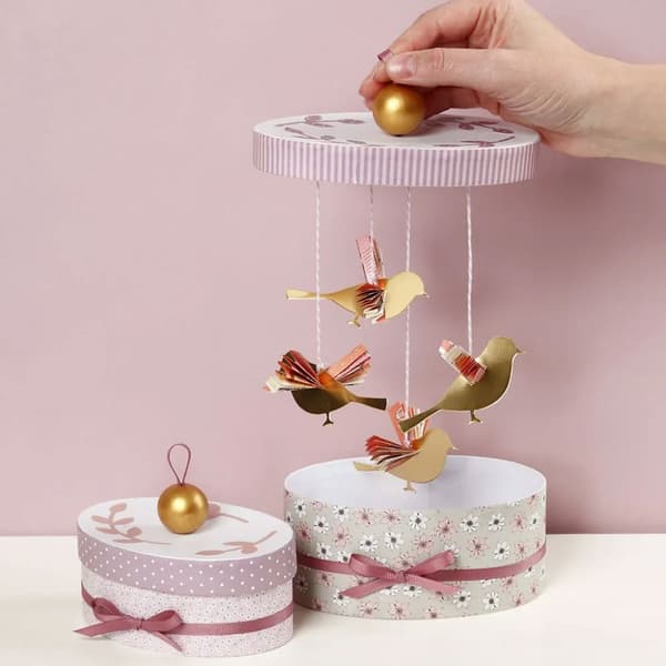 Vita papp-askar 10-12 cm - Höjd: 5 cm - 27 st