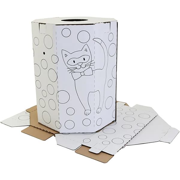 Papptunnor med Motiv - Katt - 39 cm - 2 st