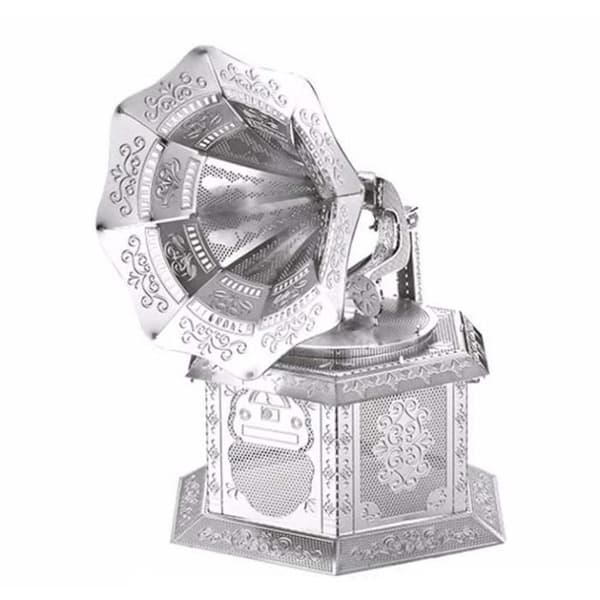 Fonograf - Metallsats att montera - DVD Metal 3D-typ box - XL