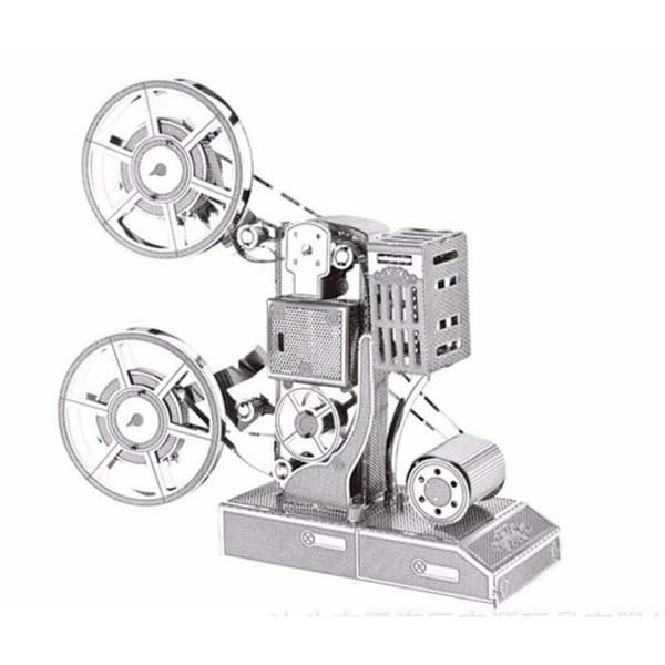 Bioprojektor - Metallsats att montera - DVD Metal 3D-typ box - XL