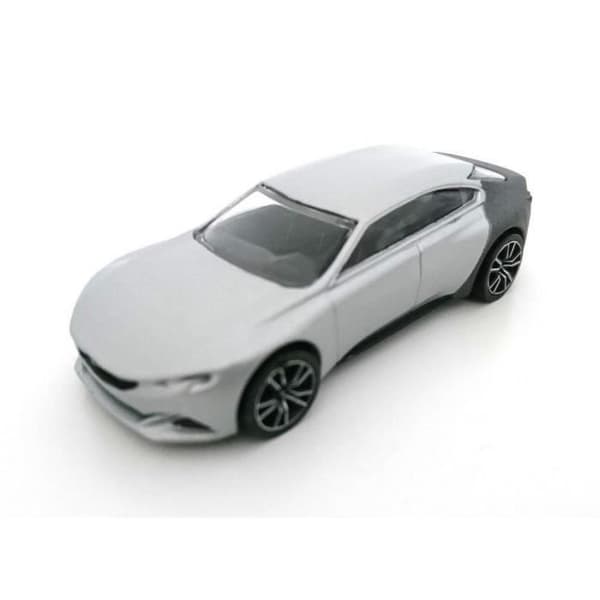 Miniatyrer monterade - Norev - Peugeot Exalt Salongen i Paris - 1/64 - Silver / Svart - Förpackning 2014