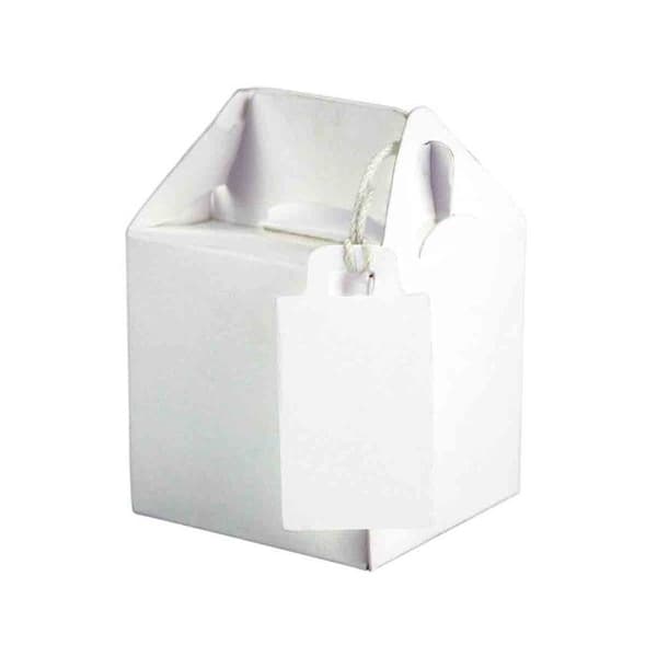 Gåvoboxar - MegaCrea - 7 x 5 cm - 6 st - Färg: Vit - Blandat