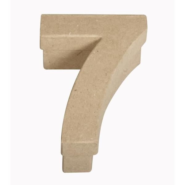 Låda nummer 7 - Rayher - Pappmaché - 8x4x12cm - Beige - Unisex