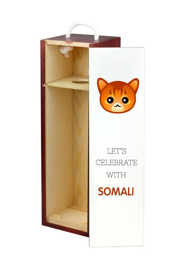 Somali - vinkasse med grafik og Art-Dog-mærket inskription