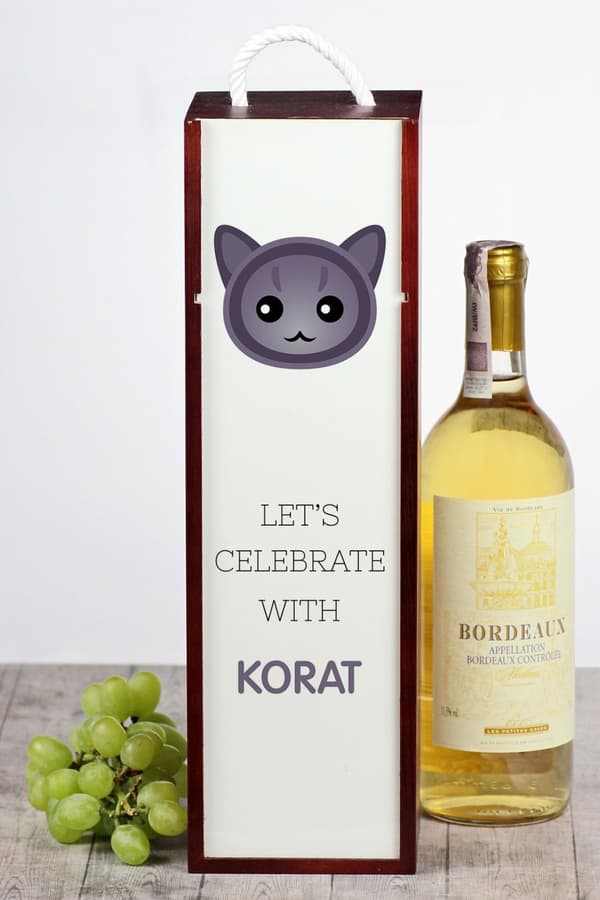 Korat - vinkasse med grafik og Art-Dog-mærket inskription