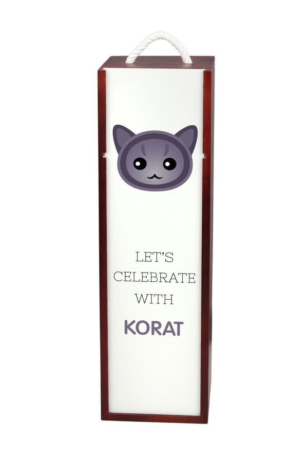 Korat - vinkasse med grafik og Art-Dog-mærket inskription