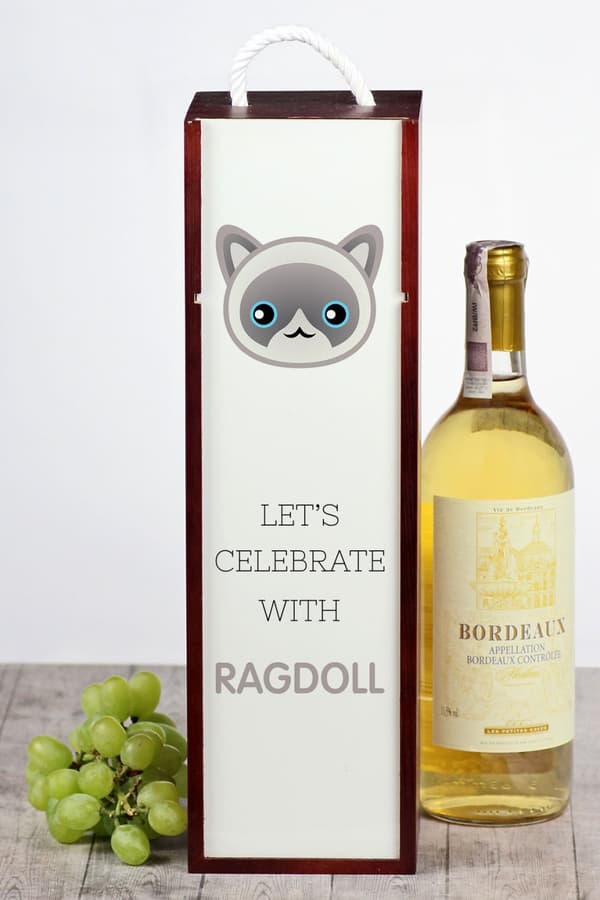 Ragdoll - vinkasse med grafik og Art-Dog-mærket inskription