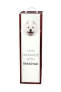 Miniatyrbillede 1 af 6: Samoyed, Samoyed, Samojedskaja - en geometrisk kasse med et foto og en inskription for vin af Art-Dog