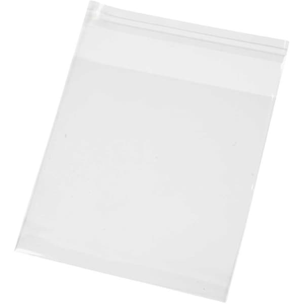 Cellofanposer, H: 11,3 cm, B: 11 cm, tykkelse 25 my, 200stk./ 1 pk.