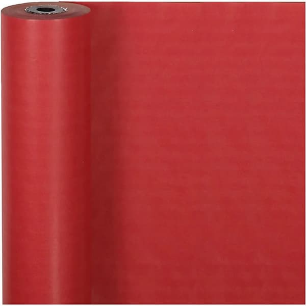 Presentpapper - B: 50 cm - Röd - 100 m