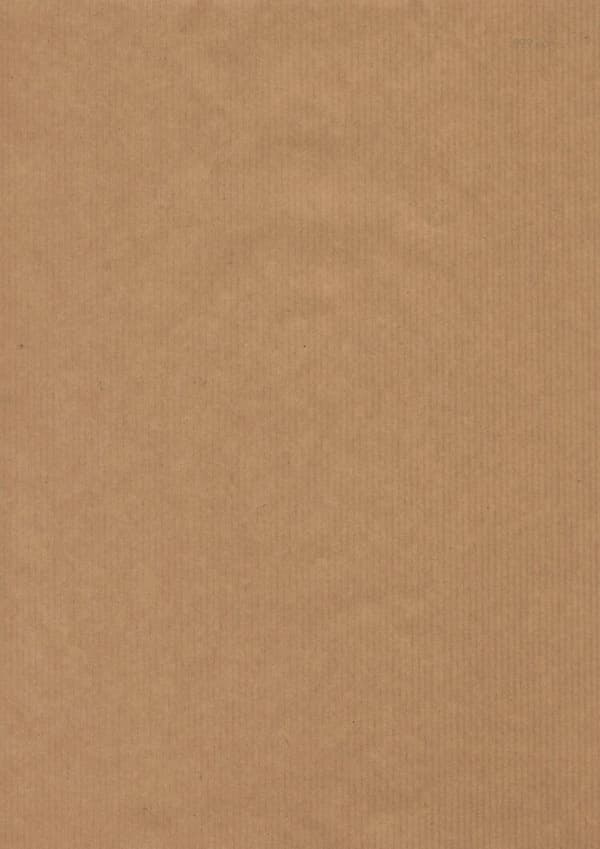 Presentpapper 57cmx10m ribbat brun 25st