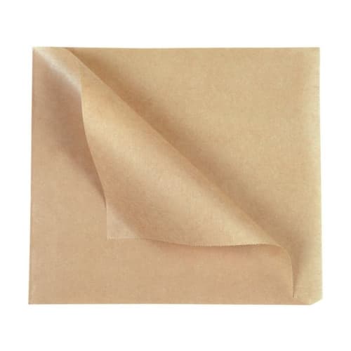 Hamburgerficka pap brun 16x15cm 1000/fp
