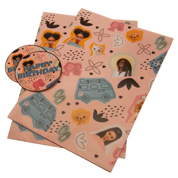 Barbie Presentpapper för grattis på födelsedagen