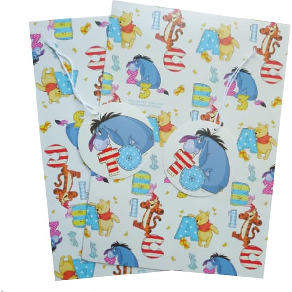 Winnie the Pooh Presentpapper i papper Multicoloured One Size