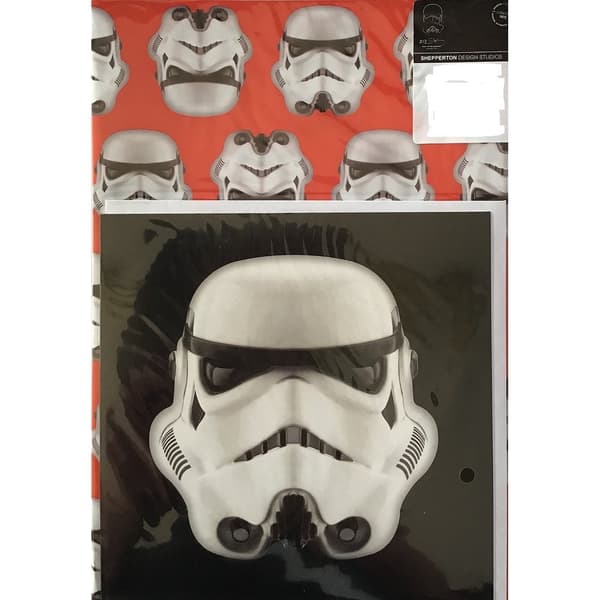Star Wars Stormtrooper presentpapper och kort