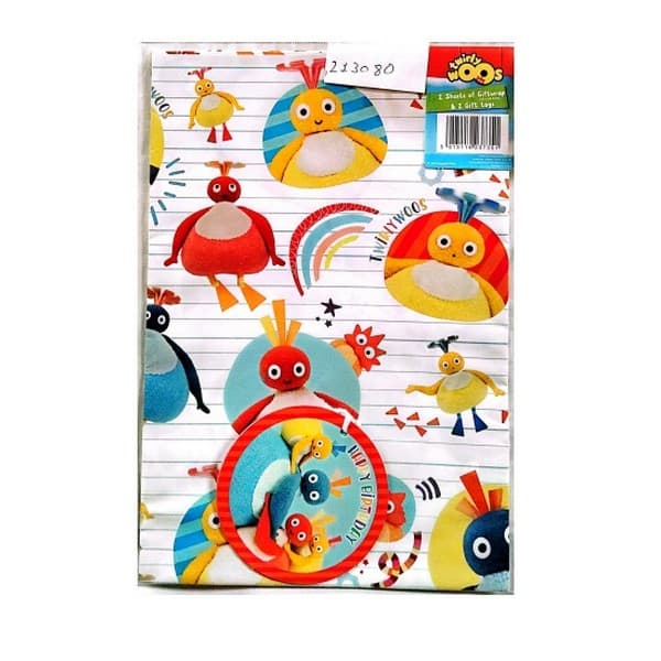 Twirly Woos Paper Gift Wrap Sheets Set