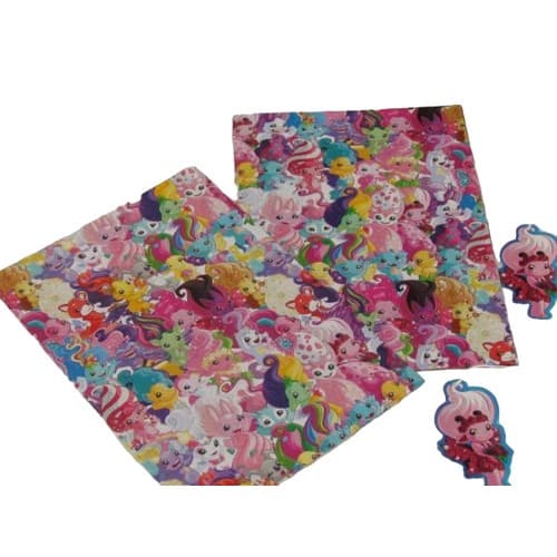 Gazelle Characters Gift Wrap Sheets Multicoloured One Size