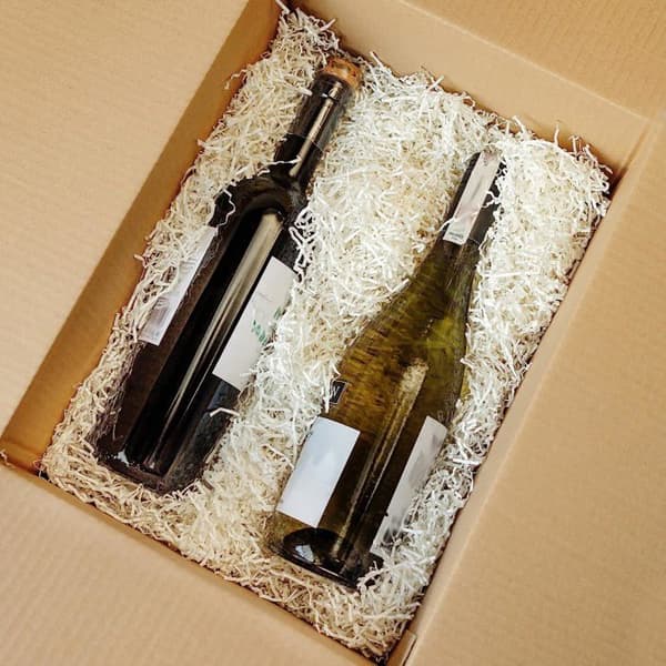 Strimlat papper - Creative Deco - 200g - Kräm - Presentförpackning - Kartongfyllning