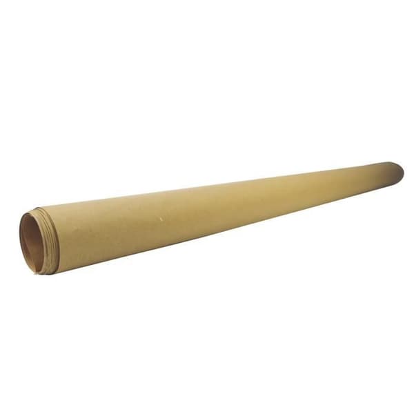 Rulle med rå brunt kraftpapper 3 meter