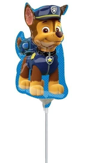 Paw Patrol Chase Mini Folieballong 27 cm (WP)