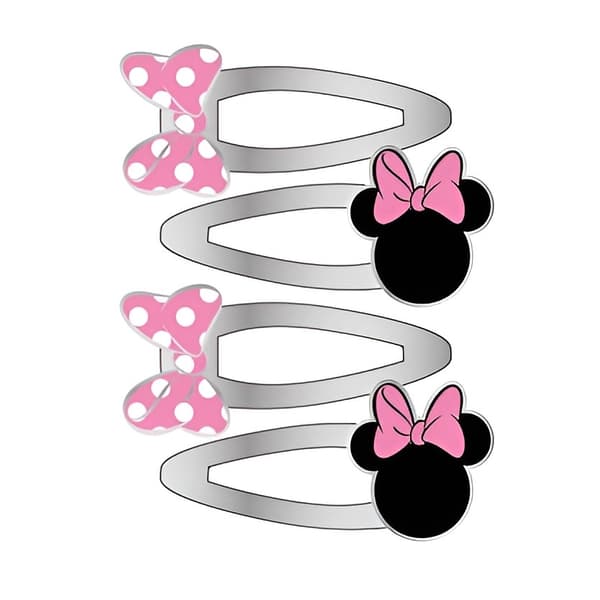 Disney Mimmi Pigg Hårklips-set med 4 delar