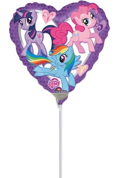 My Little Pony Heart Mini Folieballong 23 cm (WP)