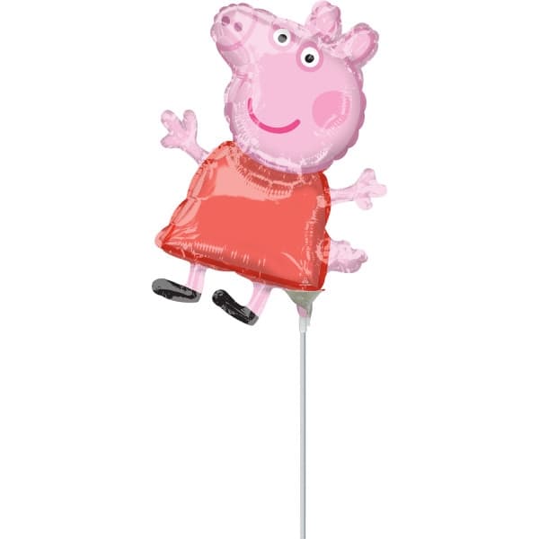 Greta Gris mini foliebalon 30 cm (WP)