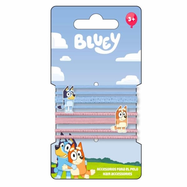 Bluey hårbandset 8 delar - Snygga och färgglada accessoarer för barn