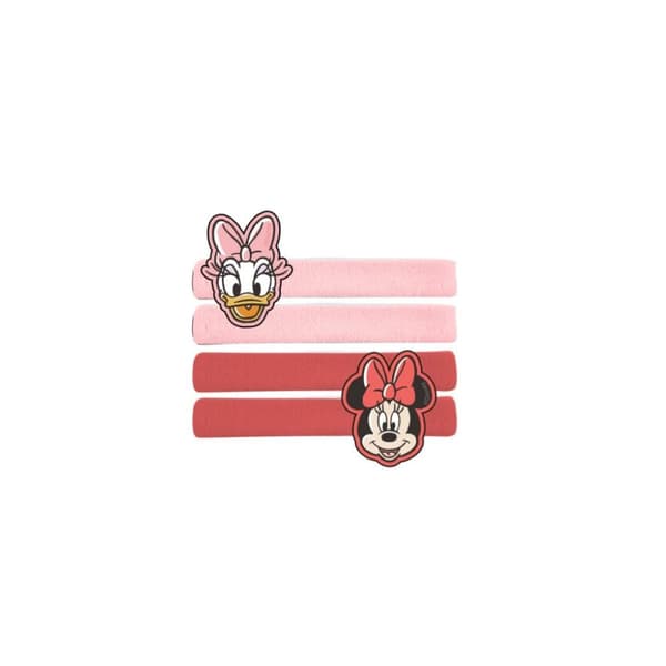 Disney Mimmi Pigg Daisy Hårsnoddar Set, 4 Stycken – Stilfulla Accessoarer för Barn