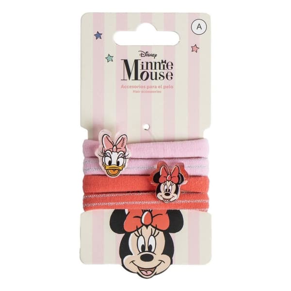 Disney Mimmi Pigg Daisy Hårsnoddar Set, 4 Stycken – Stilfulla Accessoarer för Barn