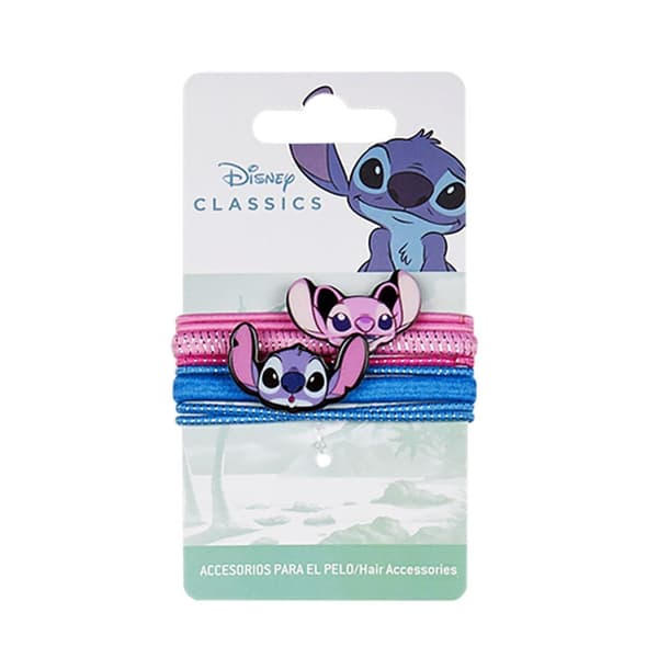 Disney Lilo & Stitch hårsnoddset 8 delar - Stiliga och färgglada tillbehör för varje tillfälle!