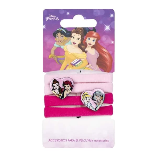 Set med 4 hårsnoddar för Disney Princessar